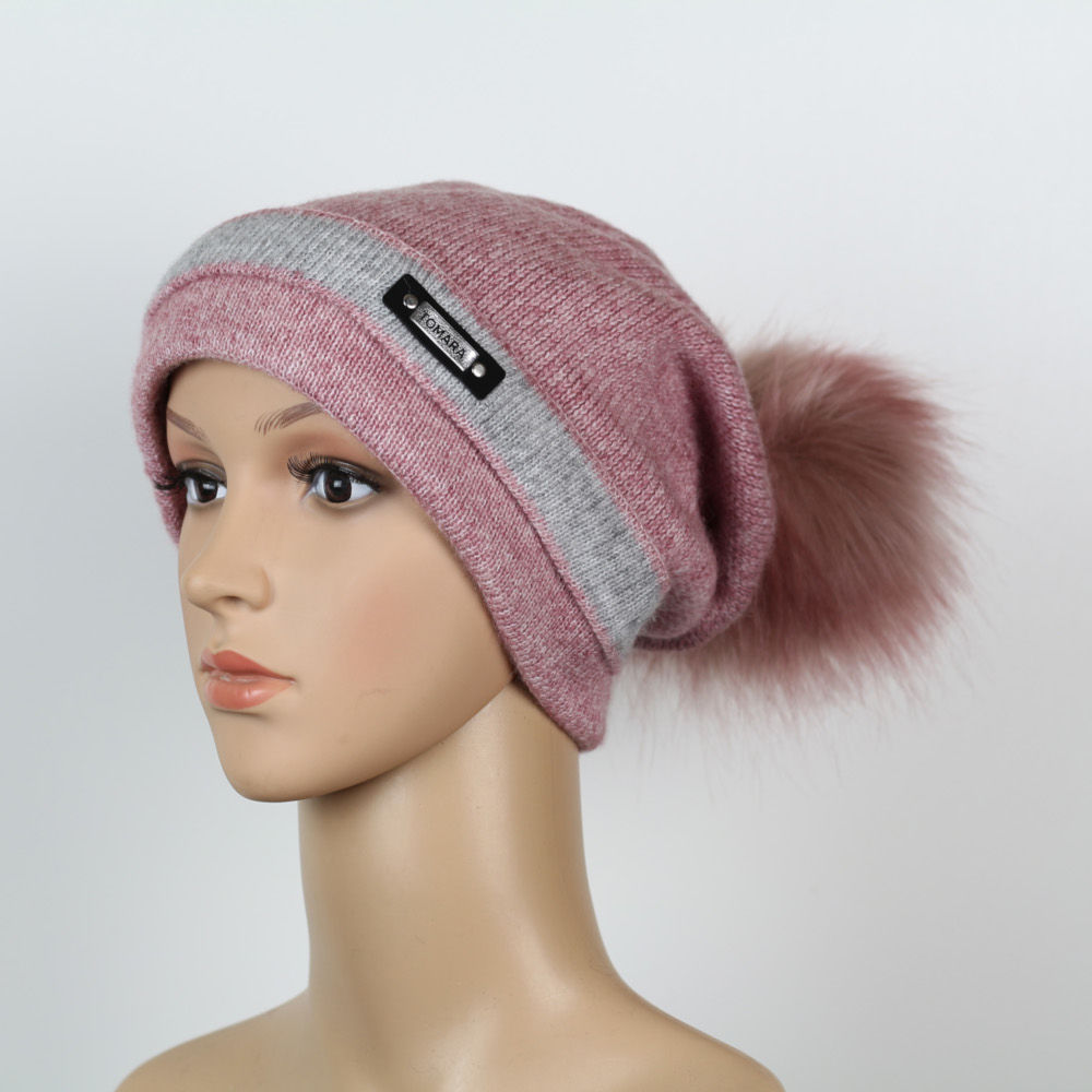 Pudelbeanie-Queen rosa-pink
